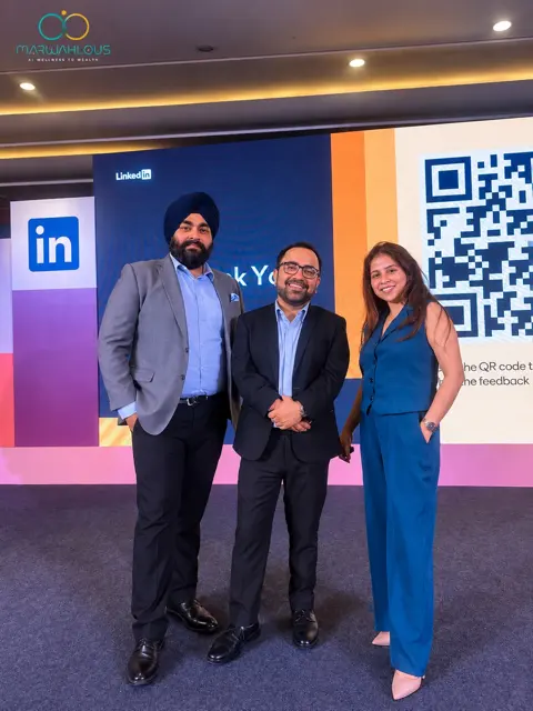 At a LinkedIn event