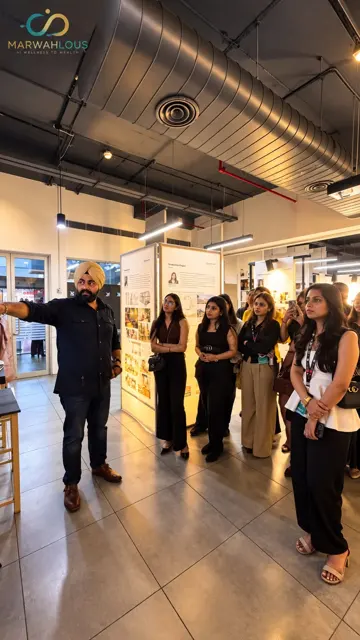 Walking a design exhibition